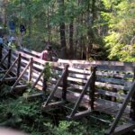 Crossing the Suspension Bridge