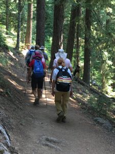 Hikers on the Trail
