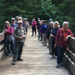 Hikers on the Bridge