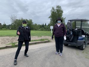 Golfing at Broadmoor during social distancing